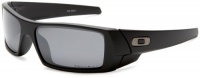 Oakley Men's GasCan Iridium Polarized Sunglasses,Matte Black Frame/Black Lens,one size Oakley Men's GasCan Iridium Polarized Sunglasses,Matte Black Frame/Black Lens,one size