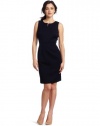 Anne Klein Women's Split Neck Shift Dress