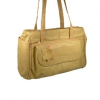 Genuine Leather Womens Handbag w/ Cell Phone Pocket Genuine Leather Womens Handbag w/ Cell Phone Pocket