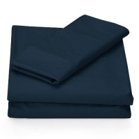Perry Ellis Sheet Set, Microfiber, Midnight, Twin Perry Ellis Sheet Set, Microfiber, Midnight, Twin