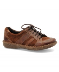 Sturdy and stylish, Born's Melissa shoes get a luxurious upgrade in rich suede and leather. They're a versatile complement to almost any casual ensemble. Sturdy and stylish, Born's Melissa shoes get a luxurious upgrade in rich suede and leather. They're a versatile complement to almost any casual ensemble.