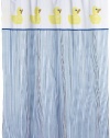 Carnation Home Fashions 6-Feet by 6-Feet (70 x 72)Fabric Shower Curtain, Ducky