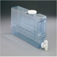 1.25 Gallon Slimline Beverage Container in Clear 1.25 Gallon Slimline Beverage Container in Clear