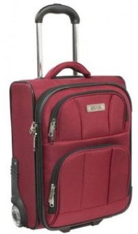 Kenneth Cole Reaction A Record High Ladies Rolling Laptop Overnighter (Red) Kenneth Cole Reaction A Record High Ladies Rolling Laptop Overnighter (Red)
