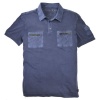 Calvin Klein Body Men's Mixed Media Polo