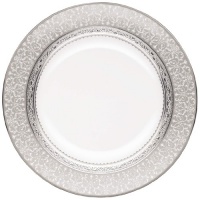 Noritake Odessa Accent Plate, 9-Inch, Platinum Noritake Odessa Accent Plate, 9-Inch, Platinum