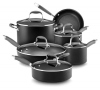 Anolon Advanced Hard Anodized Nonstick 11-Piece Cookware Set Anolon Advanced Hard Anodized Nonstick 11-Piece Cookware Set