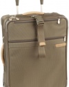 Briggs & Riley 20 Inch Carry-On Expandable Wide-Body Upright,Olive,20x16x8