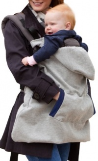 Infantino Hoodie Universal All Season Carrier Cover Gray Infantino Hoodie Universal All Season Carrier Cover Gray