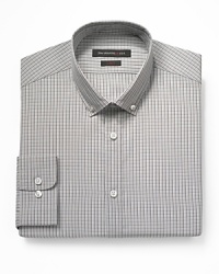 John Varvatos honors your pursuit of excellence with this handsome dress shirt in crisp cotton, an essential button-down for your weekly rotation. John Varvatos honors your pursuit of excellence with this handsome dress shirt in crisp cotton, an essential button-down for your weekly rotation.