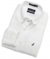 Nautica Men's Vintage Oxford Button Down Dress Shirt