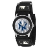 Game Time Mid-Size MLB-ROB-NY3 Rookie Ny Yankees Pinstripe Rookie Black Series Watch