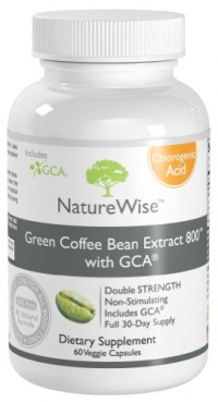 NatureWise Green Coffee Bean Extract 800 with GCA Natural Weight Loss Supplement, 60 Count NatureWise Green Coffee Bean Extract 800 with GCA Natural Weight Loss Supplement, 60 Count