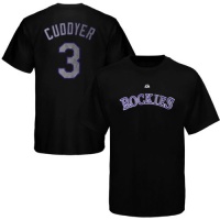 MLB Majestic Michael Cuddyer Colorado Rockies Youth Name & Number T-Shirt - Black MLB Majestic Michael Cuddyer Colorado Rockies Youth Name & Number T-Shirt - Black
