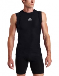 adidas Men's Techfit Powerweb Sleeveless Tee adidas Men's Techfit Powerweb Sleeveless Tee