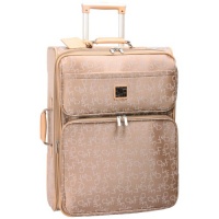 Diane Von Furstenberg Luggage Signature Seven 28 Inch Expandable Upright, Tan/Crème, One Size Diane Von Furstenberg Luggage Signature Seven 28 Inch Expandable Upright, Tan/Crème, One Size