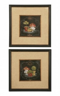 Francais Fleur I, Ii Set of 2 by Uttermost # 41307 Francais Fleur I, Ii Set of 2 by Uttermost # 41307