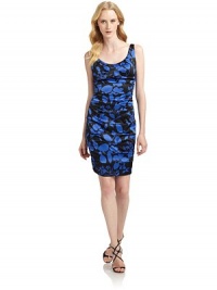 THE LOOKAllover floral printPadded bustTiered ruching, alloverSide zip with hook-and-eye closureTHE FITAbout 34 from shoulder to hemTHE MATERIAL97% polyester/3% spandexFully linedCARE & ORIGINDry cleanImportedModel shown is 5'10 (177cm) wearing US size 4. THE LOOKAllover floral printPadded bustTiered ruching, alloverSide zip with hook-and-eye closureTHE FITAbout 34 from shoulder to hemTHE MATERIAL97% polyester/3% spandexFully linedCARE & ORIGINDry cleanImportedModel shown is 5'10 (177cm) wearing US size 4.