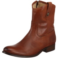 FRYE Women's Melissa Button Short Ankle Boot,Cognac Soft Vintage Leather,9.5 M US FRYE Women's Melissa Button Short Ankle Boot,Cognac Soft Vintage Leather,9.5 M US