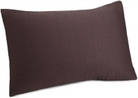 White Label by Calvin Klein Oval Bands Sham, Standard, Plum