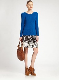 Playful skirt in a contrasting print, secured by a comfortable elastic waistband. Elastic waistbandAbout 21 long89% triacetate/11% polyesterDry cleanImportedModel shown is 5'9½ (176cm) wearing US size Small. Playful skirt in a contrasting print, secured by a comfortable elastic waistband. Elastic waistbandAbout 21 long89% triacetate/11% polyesterDry cleanImportedModel shown is 5'9½ (176cm) wearing US size Small.
