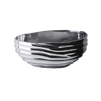 Organically molded under fire, this handmade bowl exudes metal artistry with a New York edge. Organically molded under fire, this handmade bowl exudes metal artistry with a New York edge.