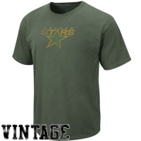 NHL Majestic Dallas Stars Green Big Time Play Vintage T-shirt NHL Majestic Dallas Stars Green Big Time Play Vintage T-shirt