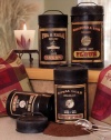 Black Vintage Advertising Canisters 4/set