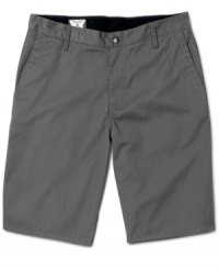Summer starts here. Lock down your casual look with these chino shorts from Volcom. Summer starts here. Lock down your casual look with these chino shorts from Volcom.