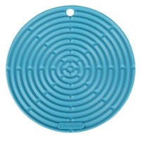 Le Creuset Silicone 8 Round Cool Tool, Caribbean Le Creuset Silicone 8 Round Cool Tool, Caribbean