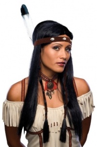 Rubie's Costume Characters Sexy Native American Wig Rubie's Costume Characters Sexy Native American Wig