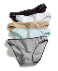 Pretty little basics to start off every day right. The Comfort Classic bikini by DKNY. Style #543097 Pretty little basics to start off every day right. The Comfort Classic bikini by DKNY. Style #543097