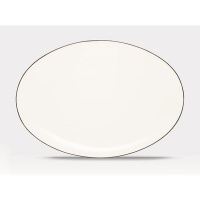 Noritake 16-Inch Colorwave Oval Platter, Chocolate Noritake 16-Inch Colorwave Oval Platter, Chocolate