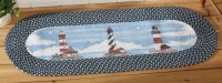 Lighthouse Braided Nautical Runner Rug By Collections Etc