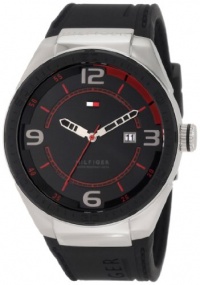 Tommy Hilfiger Men's 1790807 Sport Black Silicon and Stainless Steel Watch Tommy Hilfiger Men's 1790807 Sport Black Silicon and Stainless Steel Watch