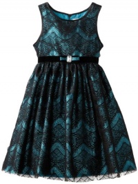 Bloome Girls 7-16 Lace Special Occasion Dress, Turq, 12 Bloome Girls 7-16 Lace Special Occasion Dress, Turq, 12