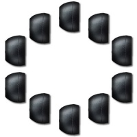 10 Sennheiser Large Size CX300, CX400, CX 500, CX300P, CX500G4ME, CX55 Replacement EarBuds Cushions Ear Tips Gels 10 Sennheiser Large Size CX300, CX400, CX 500, CX300P, CX500G4ME, CX55 Replacement EarBuds Cushions Ear Tips Gels
