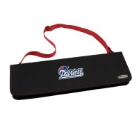 NFL New England Patriots Metro 3-Piece BBQ Tool Set in Carry Case NFL New England Patriots Metro 3-Piece BBQ Tool Set in Carry Case