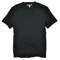 John Varvatos Star USA Men's Slub Cotton V-neck T-Shirt John Varvatos Star USA Men's Slub Cotton V-neck T-Shirt