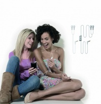 Design Go Share Phones Ear Phones, White, One Size Design Go Share Phones Ear Phones, White, One Size