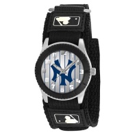 Game Time Mid-Size MLB-ROB-NY3 Rookie Ny Yankees Pinstripe Rookie Black Series Watch