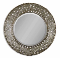 Alita Champagne Decorative Wall Mirror Alita Champagne Decorative Wall Mirror