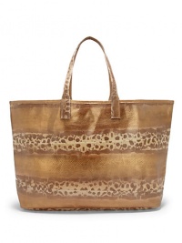 THE LOOKRectangular silhouetteKarung snakeskin constructionFlat leather top handlesMagnetic top closureOne inside zip pocketTwo inside open pocketsInside logo detailTHE MEASUREMENTDouble top handles, 8 drop20W X 11½H X 5½DTHE MATERIALSnakeskinCanvas liningORIGINImported THE LOOKRectangular silhouetteKarung snakeskin constructionFlat leather top handlesMagnetic top closureOne inside zip pocketTwo inside open pocketsInside logo detailTHE MEASUREMENTDouble top handles, 8 drop20W X 11½H X 5½DTHE MATERIALSnakeskinCanvas liningORIGINImported