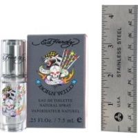 Ed Hardy Born Wild Eau De Toilette Spray Mini Men by Christian Audigier, 0.25 Ounce