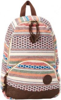 Roxy Juniors Great Adventure Garment Washed Faux Leather Rucksack With Convertible Crossbody Strap Roxy Juniors Great Adventure Garment Washed Faux Leather Rucksack With Convertible Crossbody Strap