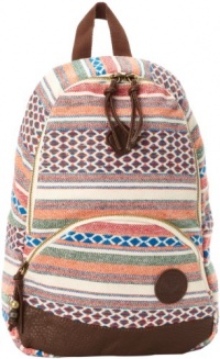 Roxy Juniors Great Adventure Garment Washed Faux Leather Rucksack With Convertible Crossbody Strap