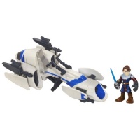 Star Wars Jedi Force Playskool Heroes Barc Speeder Bike with Anakin Skywalker Set Star Wars Jedi Force Playskool Heroes Barc Speeder Bike with Anakin Skywalker Set