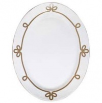 Haviland Brandebourg Gold Oval Platter Haviland Brandebourg Gold Oval Platter