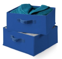 Honey-Can-Do SFT-01277 Accessory Drawers for Hanging Organizer, 2-Pack, Navy Honey-Can-Do SFT-01277 Accessory Drawers for Hanging Organizer, 2-Pack, Navy