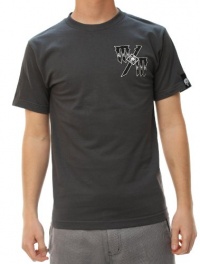 Metal Mulisha Men's G-Land Tee Short Sleeve Crew Neck T-Shirt Charcoal Gray-Large Metal Mulisha Men's G-Land Tee Short Sleeve Crew Neck T-Shirt Charcoal Gray-Large